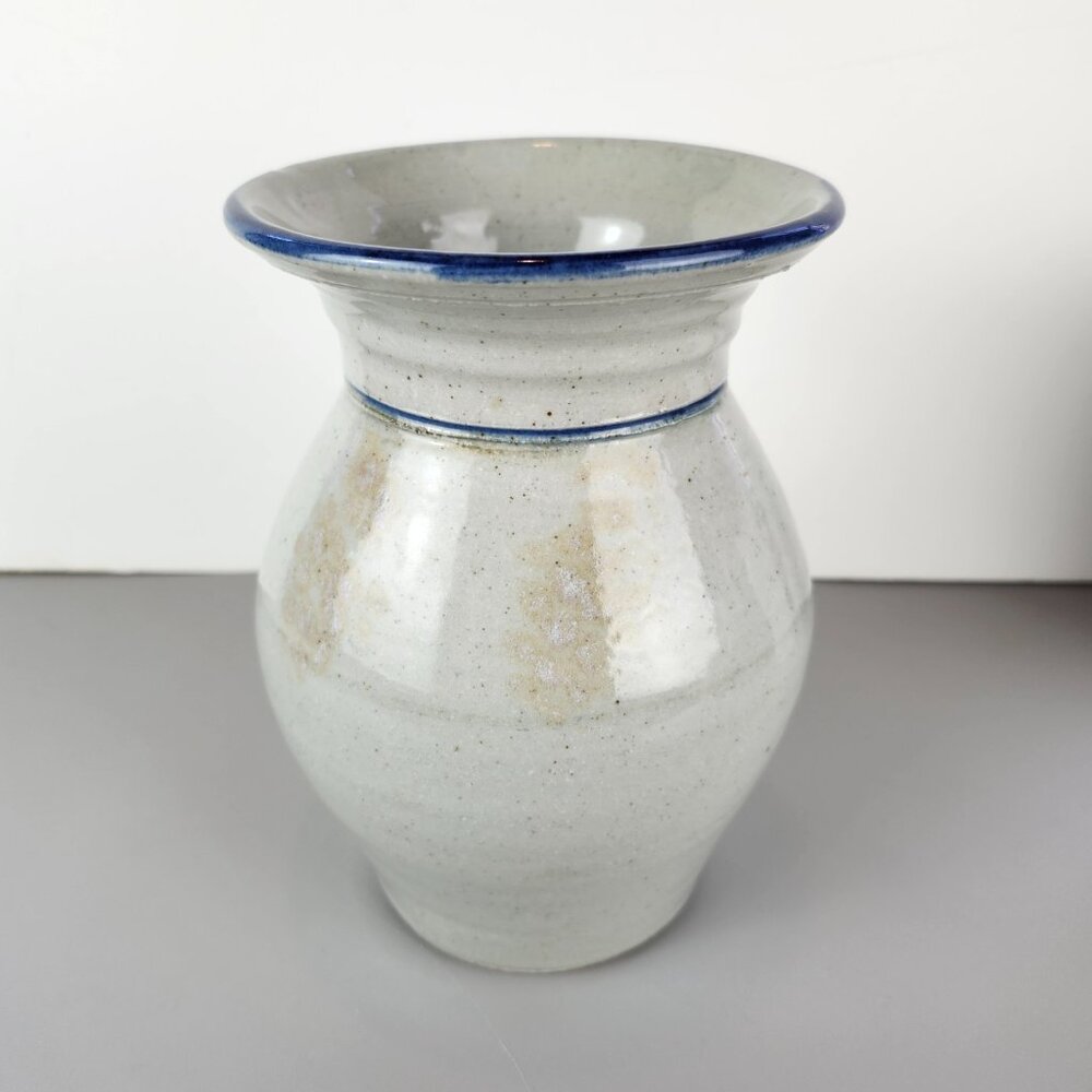 Reyes Studio Art Pottery Vase Signed